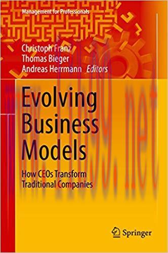 (PDF)Evolving Business Models: How CEOs Transform Traditional Companies (Management for Profess...