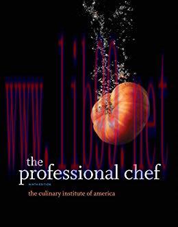 (PDF)The Professional Chef, 9th Edition
