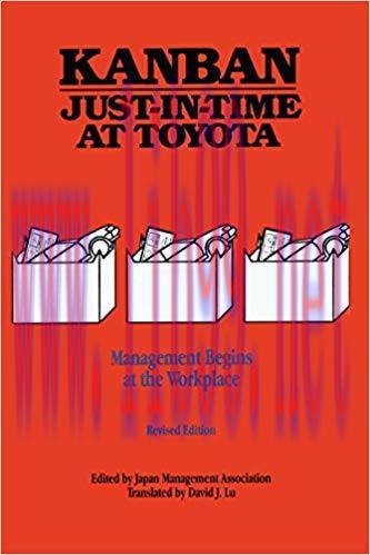 (PDF)Kanban Just-in Time at Toyota: Management Begins at the Workplace 1st Edition