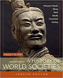 (PDF)A History of World Societies, Concise, Volume 1 11th Edition