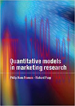 (PDF)Quantitative Models in Marketing Research