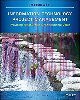 Information Technology Project Management, 5th Edition 5th Edition,