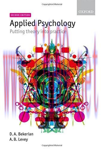 [FOX-Ebook]Applied Psychology: Putting Theory into Practice, 2nd Edition