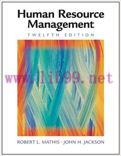 (PDF)human resource management 12th Edition by John H