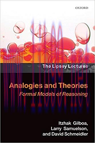(PDF)Analogies and Theories: Formal Models of Reasoning (Lipsey Lectures) 1st Edition