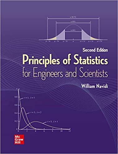 Principles of Statistics for Engineers and Scientists Second Edition William Navidi