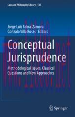 [PDF]Conceptual Jurisprudence: Methodological Issues, Classical Questions and New Approaches