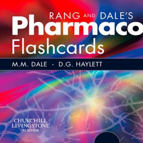 Rang & Dale's Pharmacology Flash Cards