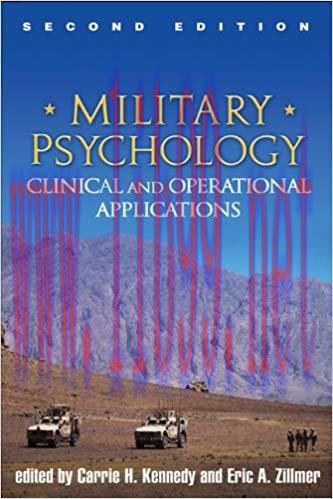 (PDF)Military Psychology, Second Edition: Clinical and Operational Applications 2nd Edition