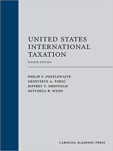 (PDF)United States International Taxation, Fourth Edition 4th Edition