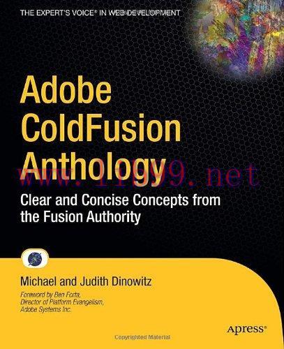 [FOX-Ebook]Adobe ColdFusion Anthology
