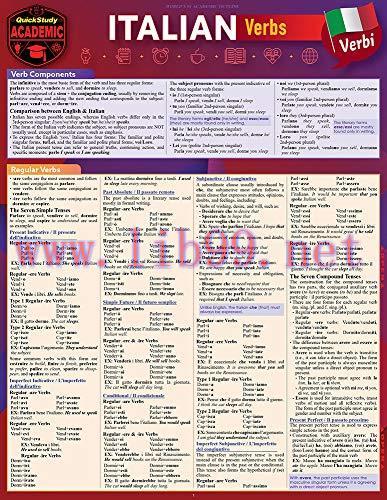 [FOX-Ebook]Italian Verbs: A Quickstudy Laminated Reference Guide