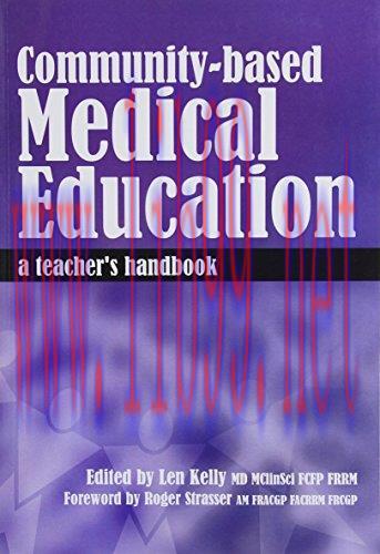 [AME]Community-Based Medical Education: A Teacher's Handbook (Original PDF)