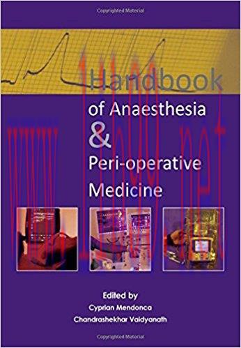 [AME]Handbook of Anaesthesia & Peri-Operative Medicine (EPUB)