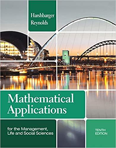 (Test Bank)Mathematical Applications for the Management, Life, and Social Sciences, 10th Editio...