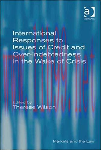 (PDF)International Responses to Issues of Credit and Over-indebtedness in the Wake of Crisis (M...