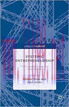 (PDF)Systemic Entrepreneurship: Contemporary Issues and Case Studies 2015 Edition