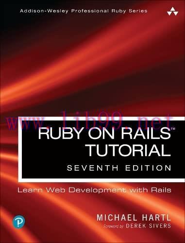 [FOX-Ebook]Ruby on Rails Tutorial: Learn Web Development with Rails, 7th Edition