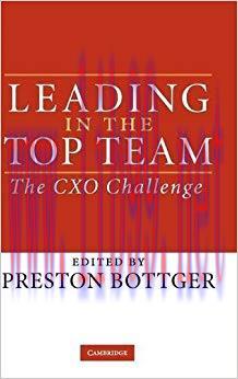 (PDF)Leading in the Top Team: The CXO Challenge 1st Edition