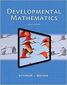 (Solution Manual)Developmental Mathematics 9th Edition by Marvin L. Bittinger.pdf
