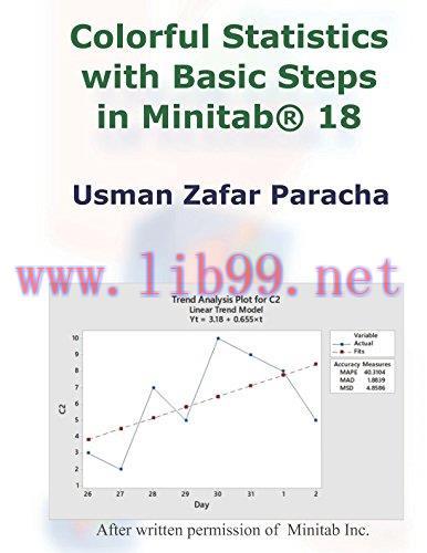[FOX-Ebook]Colorful Statistics with Basic Steps in Minitab&reg; 18