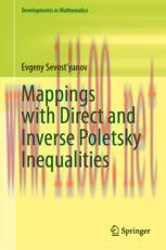 [PDF]Mappings with Direct and Inverse Poletsky Inequalities