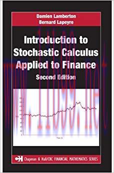 (PDF)Introduction to Stochastic Calculus Applied to Finance (Chapman and Hall/CRC Financial Mat...