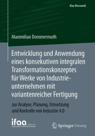 Entwicklung und Anwendung eines konsekutiven integralen Transformationskonzeptes f&uuml;r Werke von ...