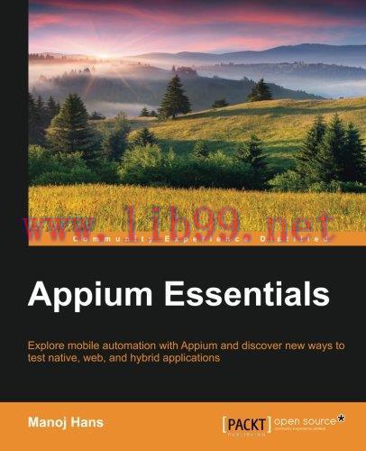 [FOX-Ebook]Appium Essentials
