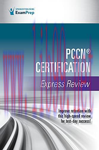 [AME]PCCN&reg; Certification Express Review (Original PDF)