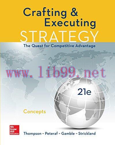 [FOX-Ebook]Crafting and Executing Strategy: Concepts, 21th Edition