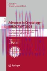 [PDF]Advances in Cryptology &ndash; EUROCRYPT 2024: 43rd Annual International Conference on the Theor...