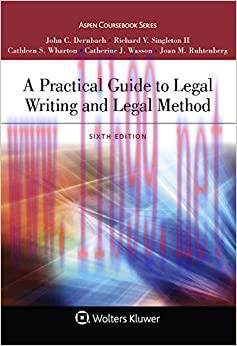 (PDF)A Practical Guide to Legal Writing and Legal Method (Aspen Coursebook Series)