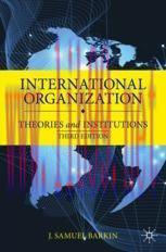 [PDF]International Organization: Theories and Institutions