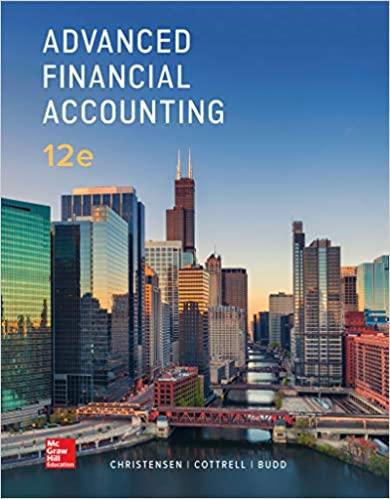 Advanced Financial Accounting 12th Edition [Theodore Christensen]