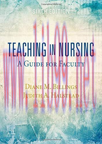 [AME]Teaching in Nursing: A Guide for Faculty, 6th Edition (Original PDF - Black & White versio...