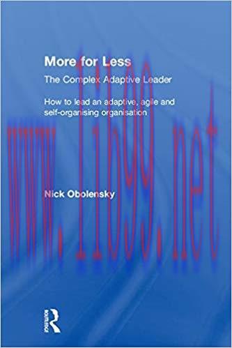 [PDF]More for Less: The Complex Adaptive Leader