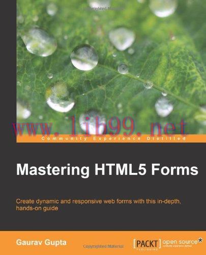 [FOX-Ebook]Mastering HTML5 Forms