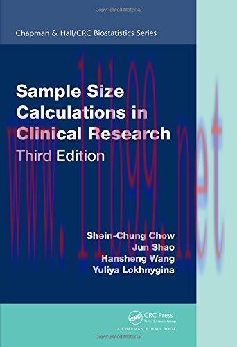 [AME]Sample Size Calculations in Clinical Research, Third Edition (Original PDF)