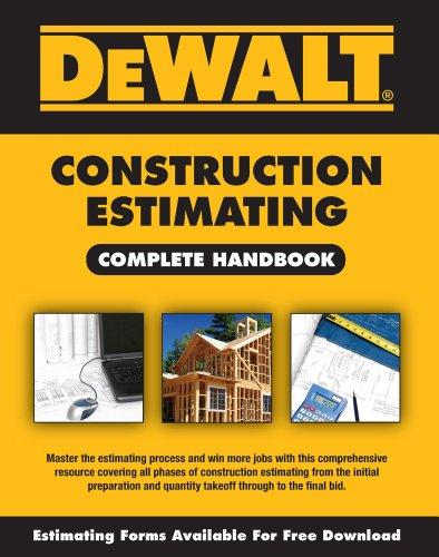 (PDF)DeWALT Construction Estimating Complete Handbook (DEWALT Series)