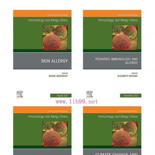 [AME]Immunology and Allergy Clinics of North America 2021 Full Archives (True PDF)