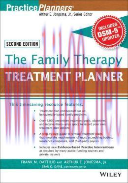 [AME]The Family Therapy Treatment Planner, with DSM-5 Update_s, 2nd Edition