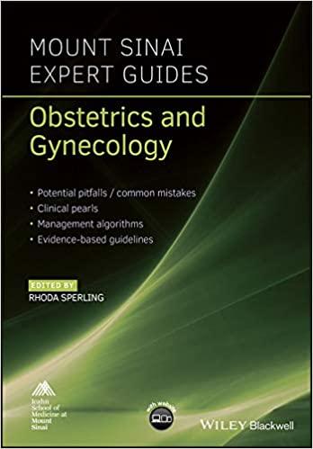 Obstetrics and Gynecology (Mount Sinai Expert Guides)