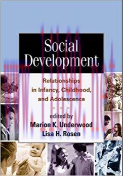 (PDF)Social Development: Relationships in Infancy, Childhood, and Adolescence 1st Edition