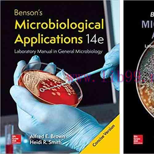 [PDF]Benson&rsquo;s Microbiological Applications, Complete Version 14th Edition + 2e