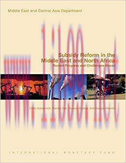 (PDF)Subsidy Reform in the Middle East and North Africa: Recent Progress and Challenges Ahead (...