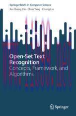 [PDF]Open-Set Text Recognition: Concepts, Framework, and Algorithms