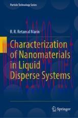 [PDF]Characterization of Nanomaterials in Liquid Disperse Systems