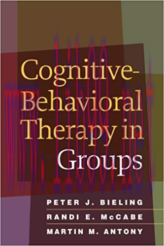 (PDF)Cognitive-Behavioral Therapy in Groups 1st Edition