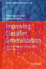 [PDF]Improving Classifier Generalization: Real-Time Machine Learning based Applications